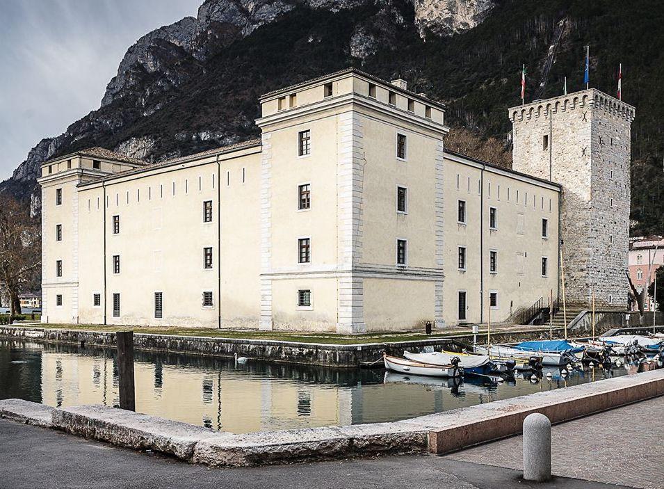 Il suggestivo edificio che ospita il MAG di Riva del Garda
