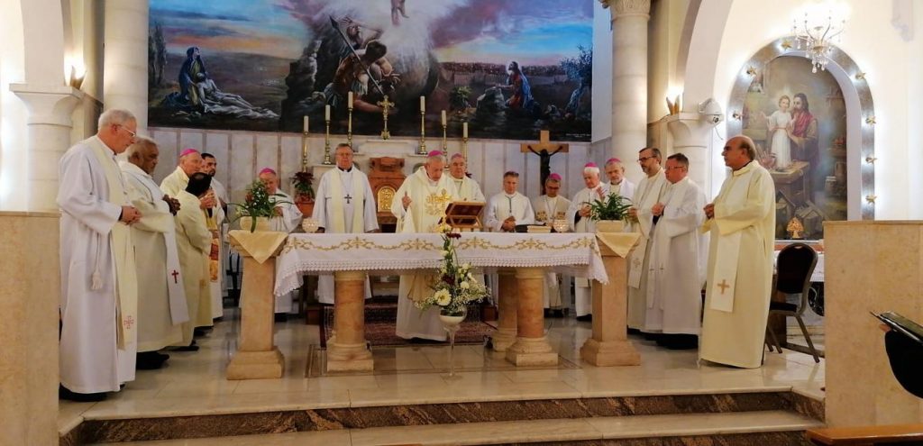 I vescovi del coordinamento HLC in pellegrinaggio a Gaza