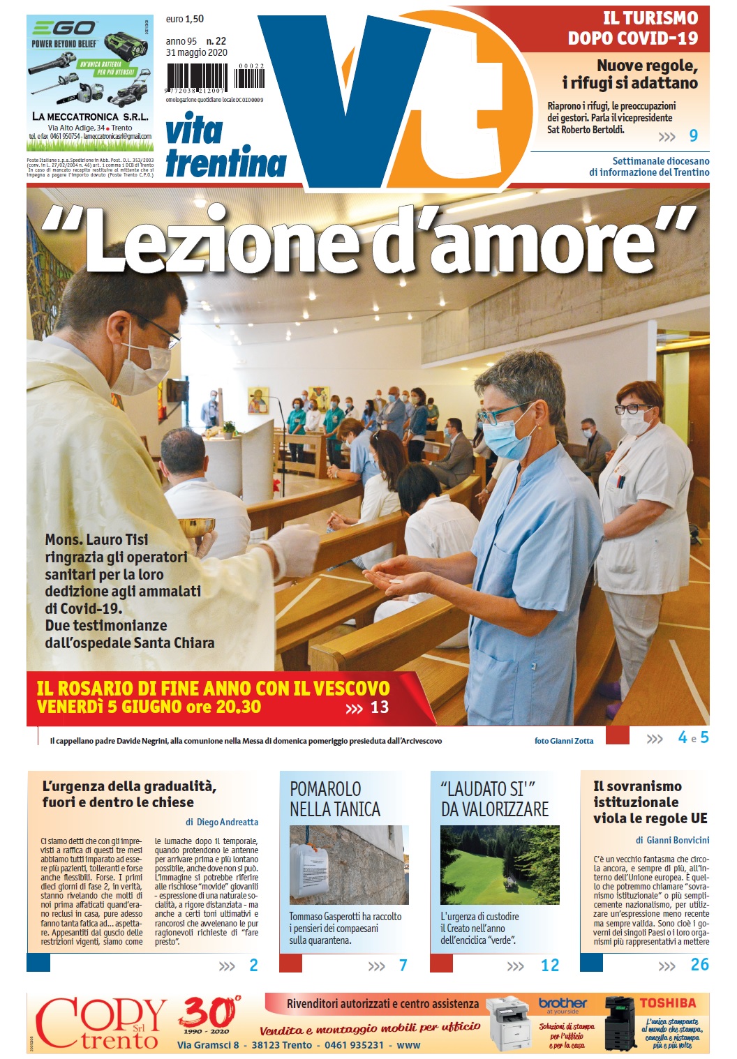 vita trentina nuovo numero