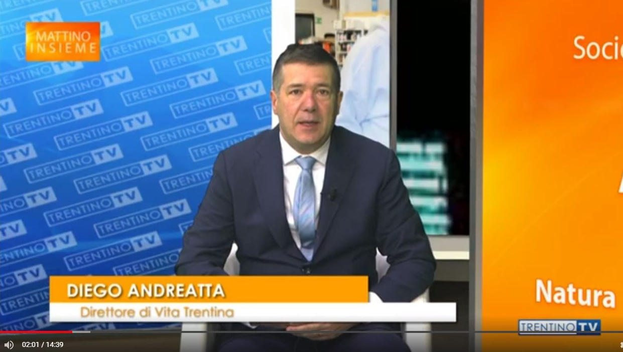 Il direttore Diego Andreatta presenta il numero di Vita Trentina