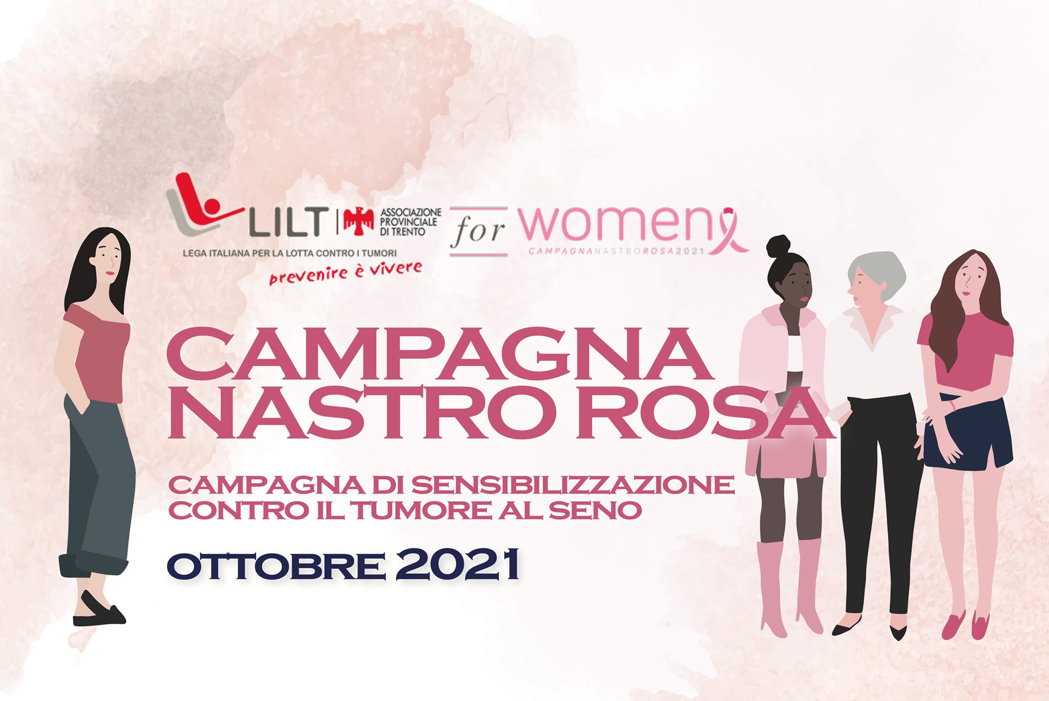LILT for Women – Nastro Rosa, iniziative e servizi per la prevenzione del  tumore al seno - Vita Trentina