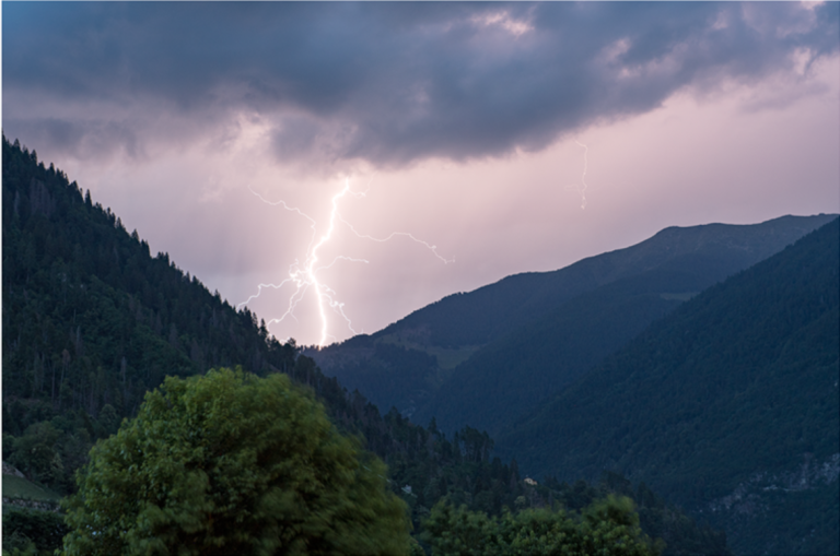 In Trentino allerta gialla fino alle 24 di mercoledì 9 settembre