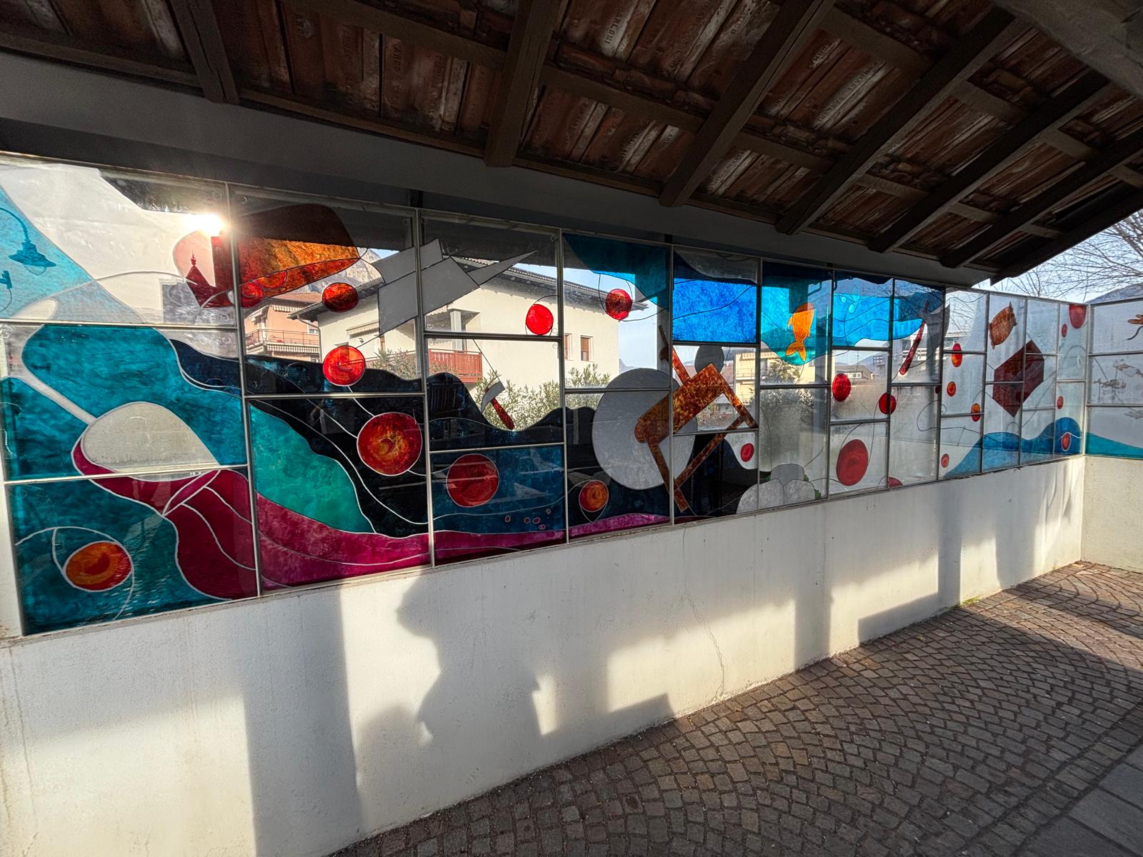 Inaugurazione vetrate lavatoio