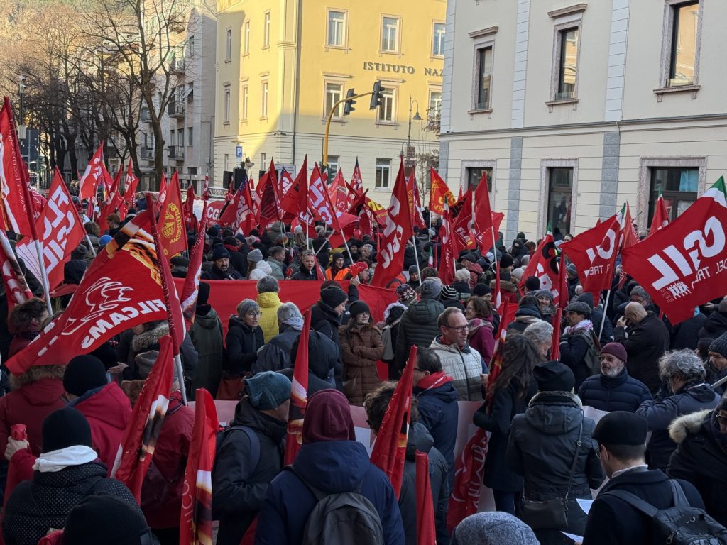 manifestazione cgil